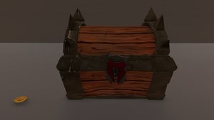 3D model chest