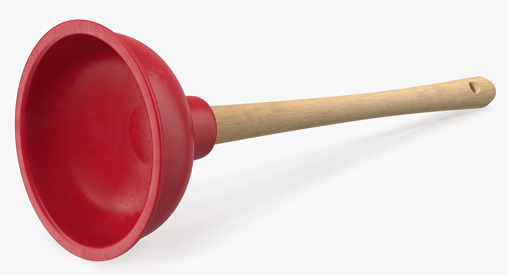 Sink Plunger 3D Model 3D model preview