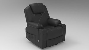 Reclining Chair 003 3D model