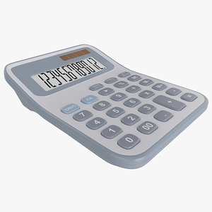 Office Calculator 3D model
