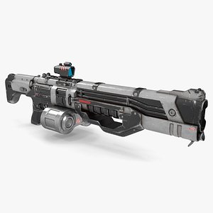 Used Sci Fi Machine Gun