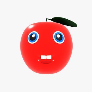 Apple Toy Fruit 3D model
