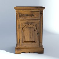 Victorian Bedside Old Natural