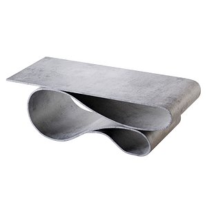 Whorl Coffee Table in Concrete Canvas