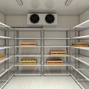 Chilled Fruit Holding Chamber White