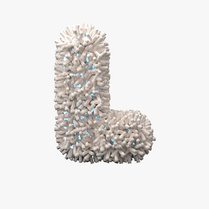 3D model light letter