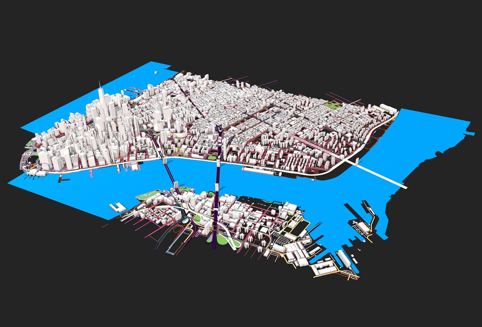 3D New York City USA - TurboSquid 2287034