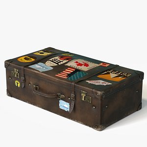 travel suitcase 3d model