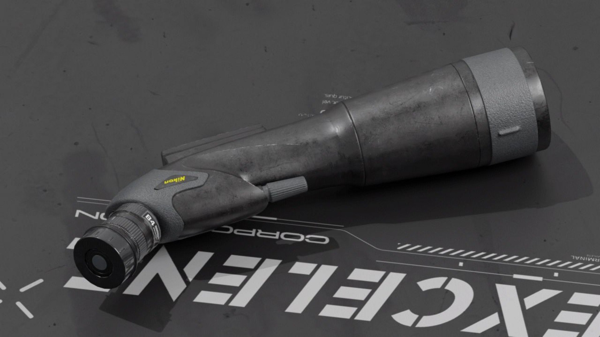 3D Model Nikon Spotting Scope Prostaff 5 20-60x82A - TurboSquid 2116899