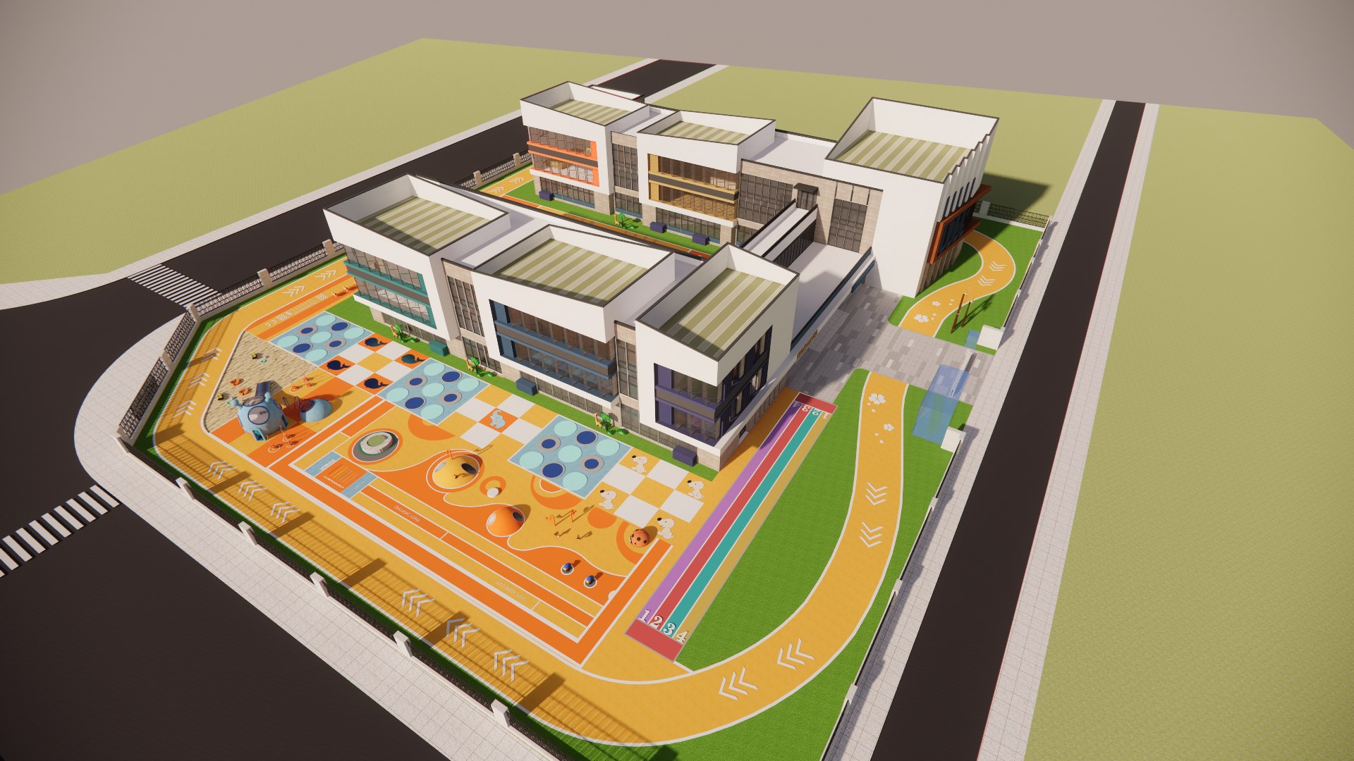 Primary School and Kindergarten -B5 3D model https://p.turbosquid.com/ts-thumb/Mg/7GIW3h/YO/enscape_20250418224838/png/1758098849/1920x1080/fit_q87/05f4c17ba2115c9d4c170fbaa45799d19d0ad6ae/enscape_20250418224838.jpg
