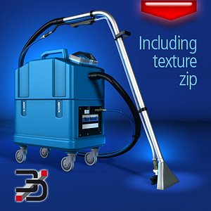 cleaning carpet 3d model