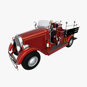 3d old truck model