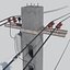 Concrete utility poles