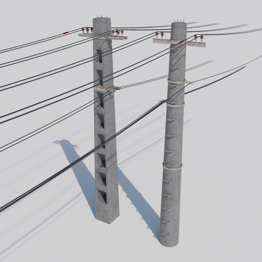 Concrete utility poles 3D model https://p.turbosquid.com/ts-thumb/Mg/L6fXsb/PH/23/png/1738064908/1920x1080/fit_q87/27cb7088562625341161e4a0b5cd44cb4a2164df/23.jpg