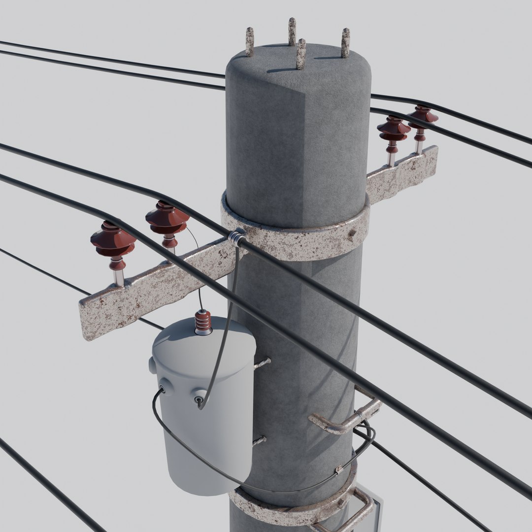 Concrete utility poles 3D model https://p.turbosquid.com/ts-thumb/Mg/L6fXsb/TD/18/png/1738064872/1920x1080/fit_q87/3cd32b5292d66eab49e5f0cd7fc5da9574d8738a/18.jpg