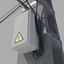 Concrete utility poles