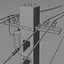 Concrete utility poles