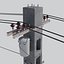 Concrete utility poles