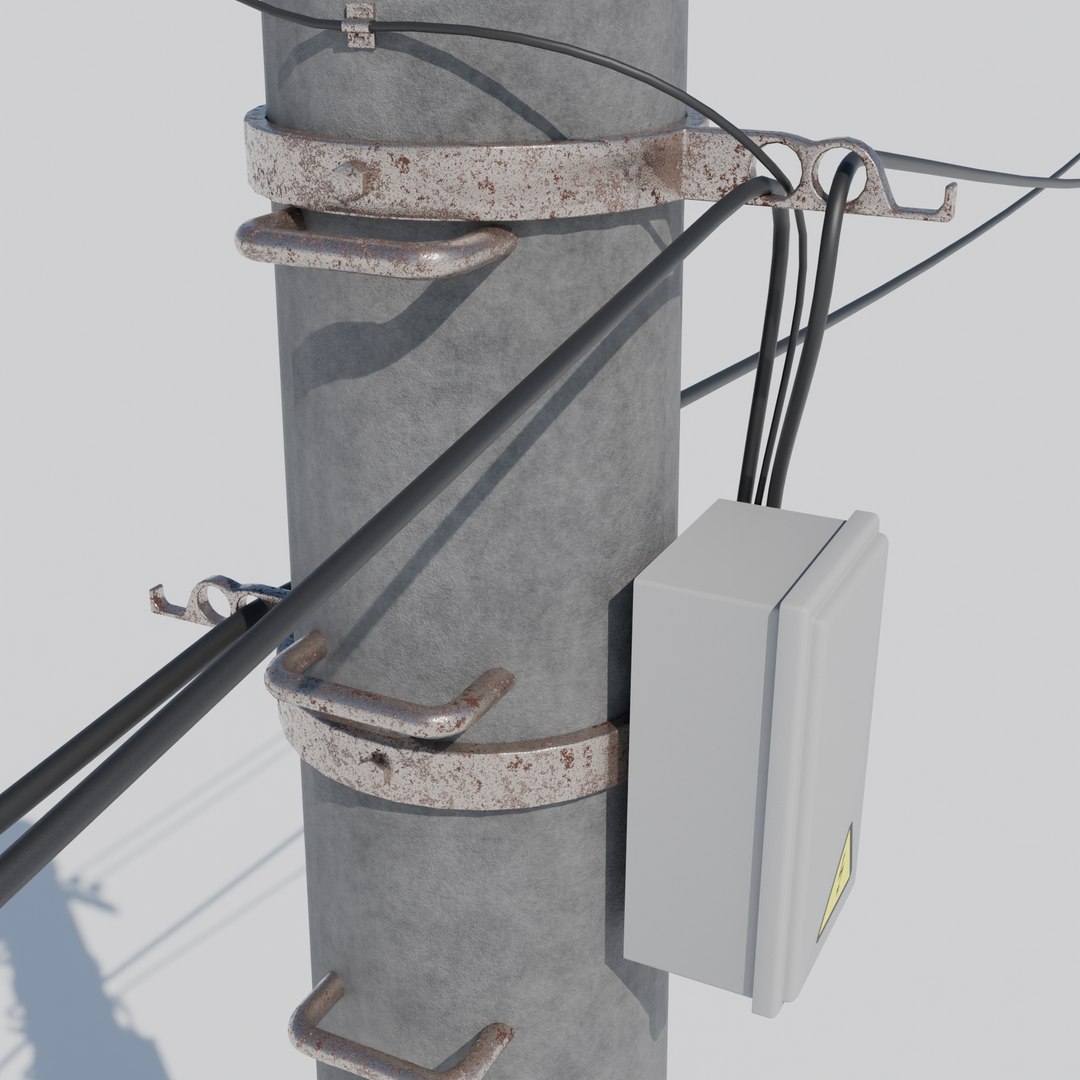 Concrete utility poles 3D model https://p.turbosquid.com/ts-thumb/Mg/L6fXsb/rV/20/png/1738064885/1920x1080/fit_q87/6d819db486575de688f64a9fa5898edb4adbc2f4/20.jpg