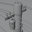 Concrete utility poles