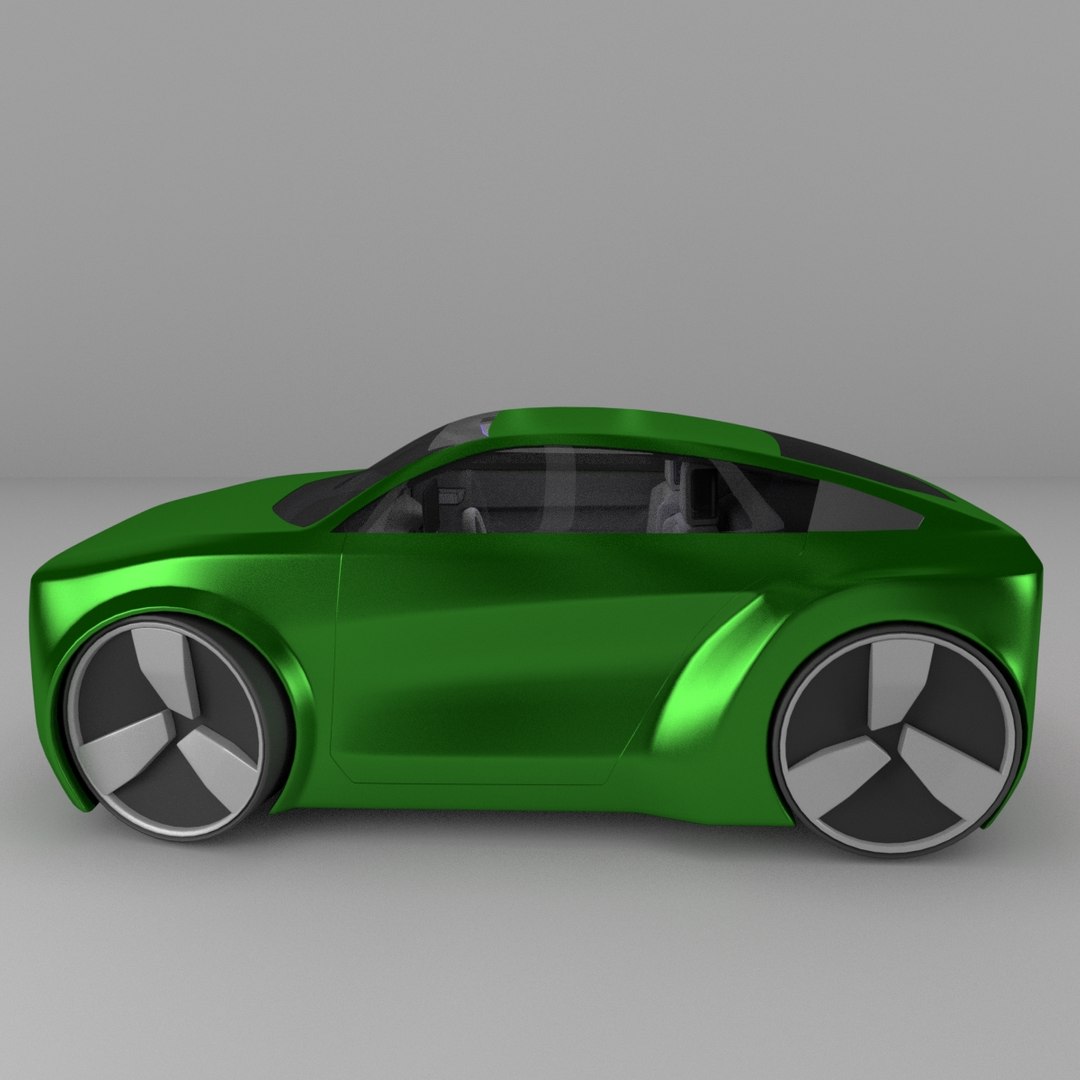 Scaled Concept Styled 3D Model - TurboSquid 1238415