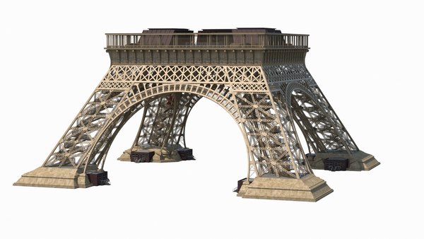 modèle 3D de tour Eiffel - TurboSquid 531335