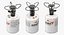 Collezione di stufe a gas da campeggio