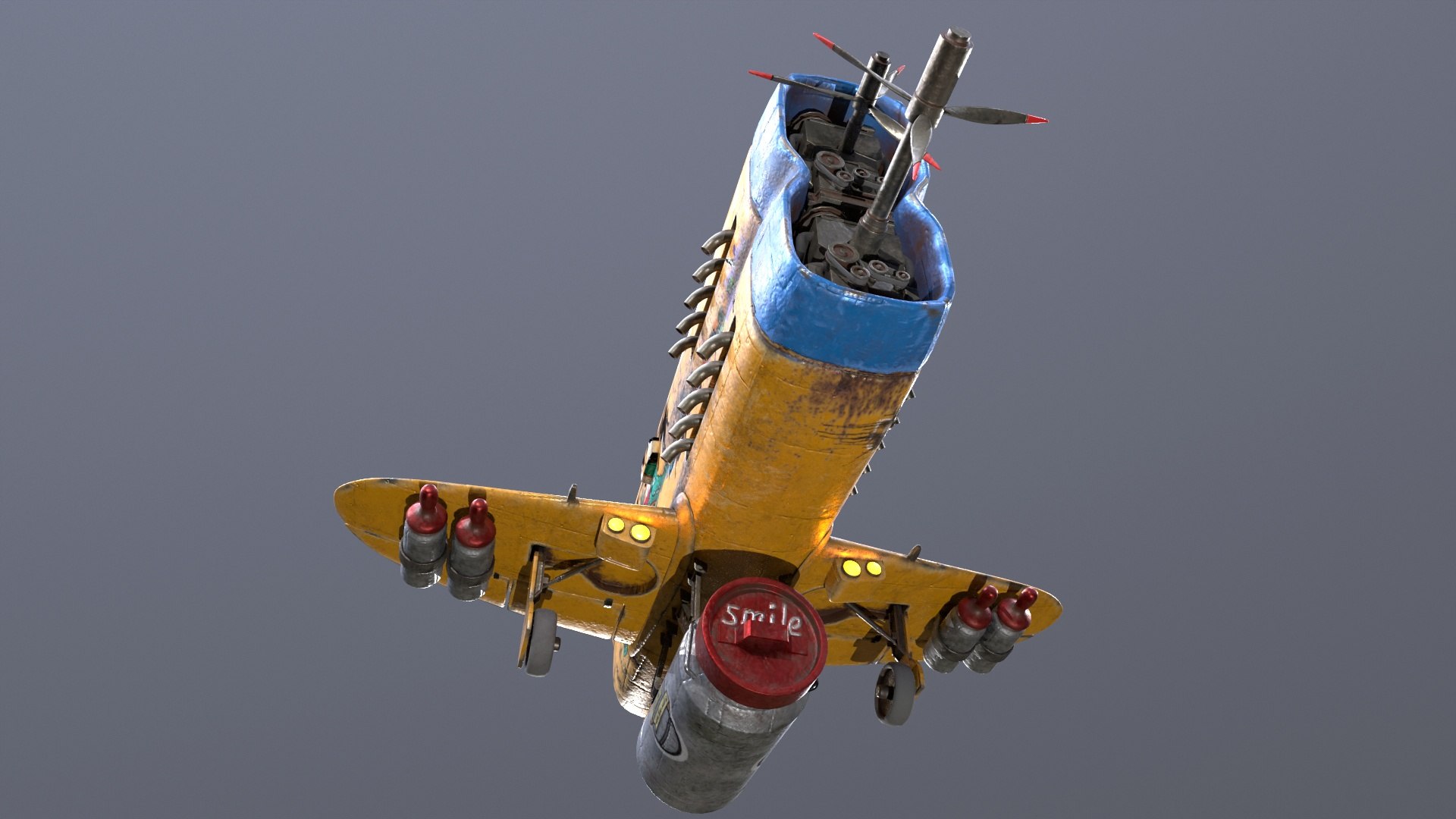 Stylized realistic yellow airplane 3D model https://p.turbosquid.com/ts-thumb/Mg/Pcj60p/2Q/6/jpg/1691849178/1920x1080/fit_q87/f3741379dbe81c40cc3dc4ca416bfa93b029ca7e/6.jpg