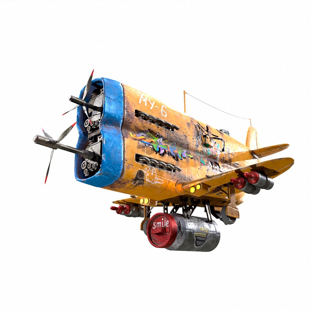 Stylized realistic yellow airplane 3D model https://p.turbosquid.com/ts-thumb/Mg/Pcj60p/6i/1200x1200/jpg/1691849192/1920x1080/fit_q87/596edb3989bede2dd722f027a53bebaf2f16728d/1200x1200.jpg