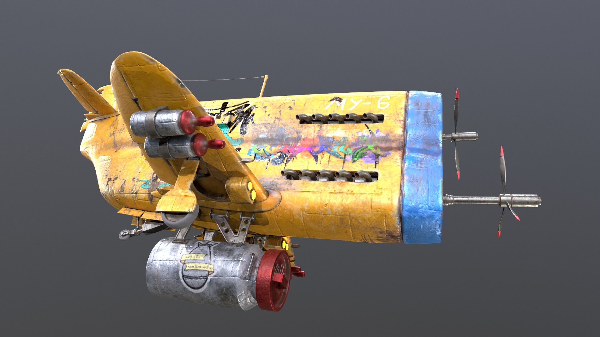 Stylized realistic yellow airplane 3D model https://p.turbosquid.com/ts-thumb/Mg/Pcj60p/7v/14/jpg/1691849182/1920x1080/fit_q87/3098797a91223067bd258ae371a4742722c2ed57/14.jpg