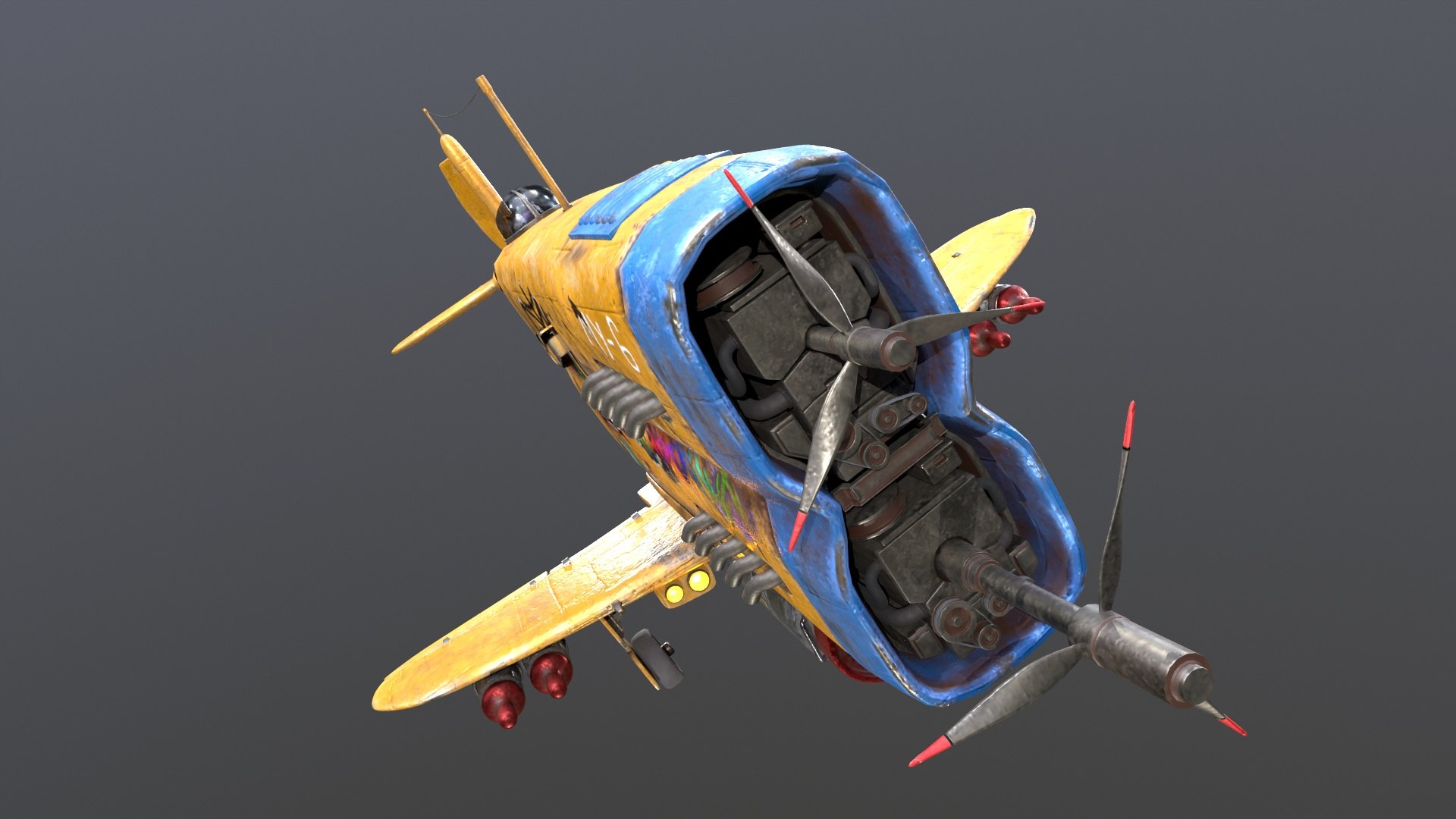 Stylized realistic yellow airplane 3D model https://p.turbosquid.com/ts-thumb/Mg/Pcj60p/IN/23/jpg/1691849186/1920x1080/fit_q87/7a1299f7123e607a59ebb61e64d72c43f0b6c41e/23.jpg
