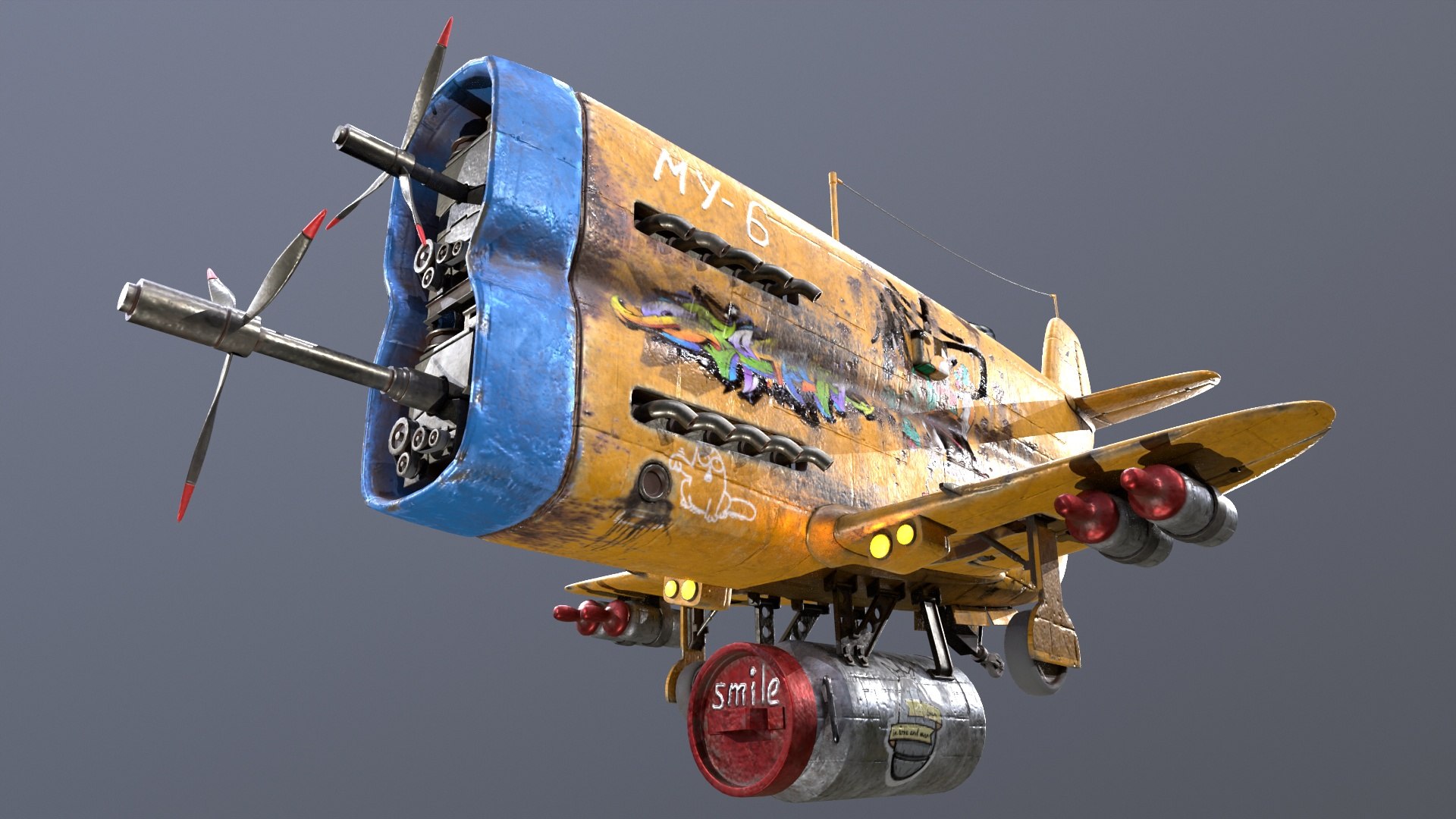 Stylized realistic yellow airplane 3D model https://p.turbosquid.com/ts-thumb/Mg/Pcj60p/Ns/26/jpg/1691849188/1920x1080/fit_q87/078b7bdbb0a7268c26875c6093bfb1c146a34598/26.jpg