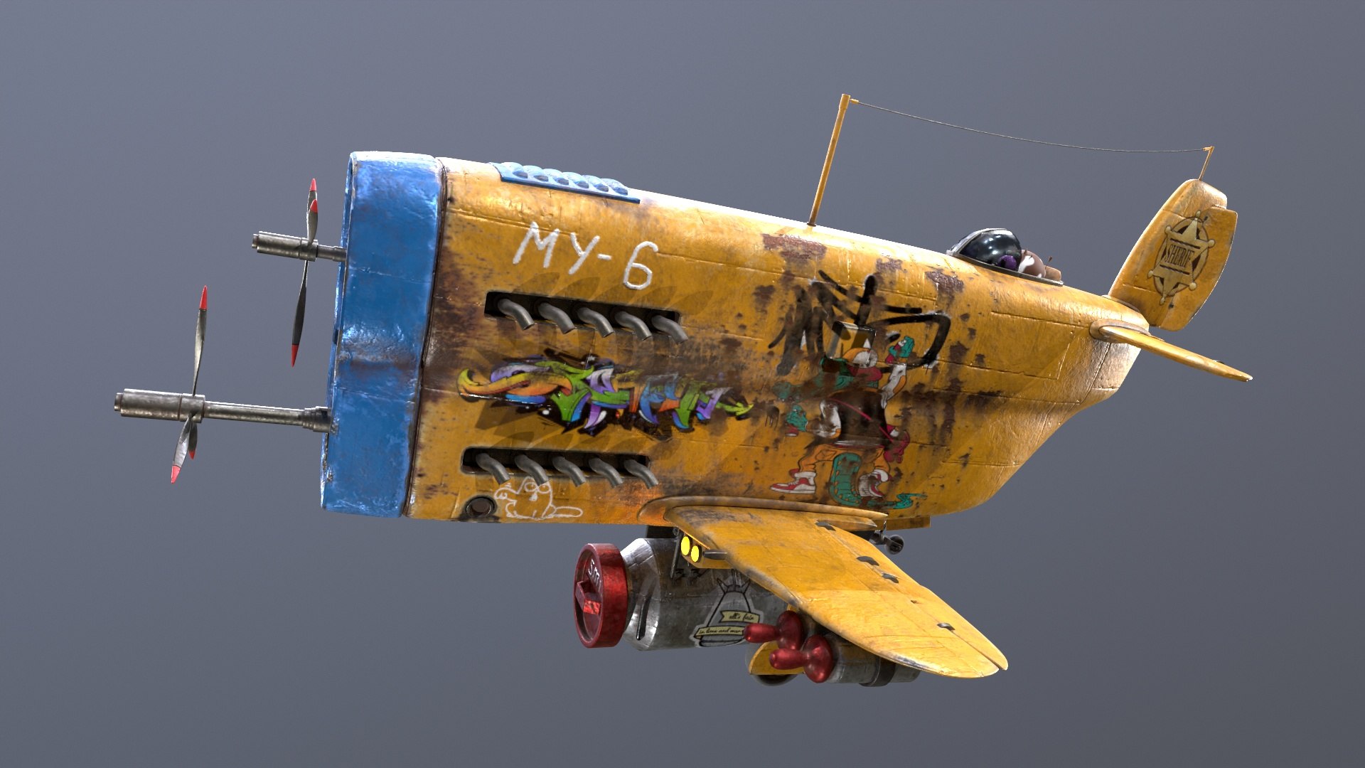 Stylized realistic yellow airplane 3D model https://p.turbosquid.com/ts-thumb/Mg/Pcj60p/SH/17/jpg/1691849183/1920x1080/fit_q87/f12c06ad159450921fd309acacc4169992a213e8/17.jpg