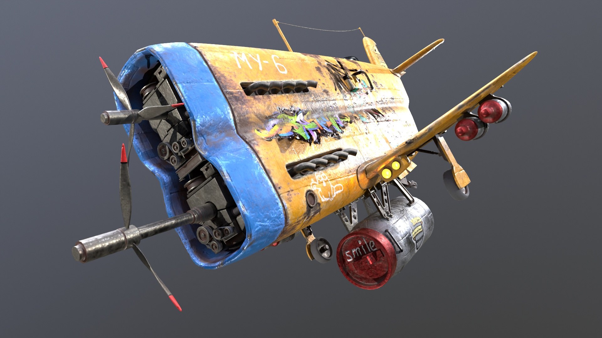 Stylized realistic yellow airplane 3D model https://p.turbosquid.com/ts-thumb/Mg/Pcj60p/qS/22/jpg/1691849186/1920x1080/fit_q87/53923e3da7fb8b03663139ab864151ee1d5e8152/22.jpg