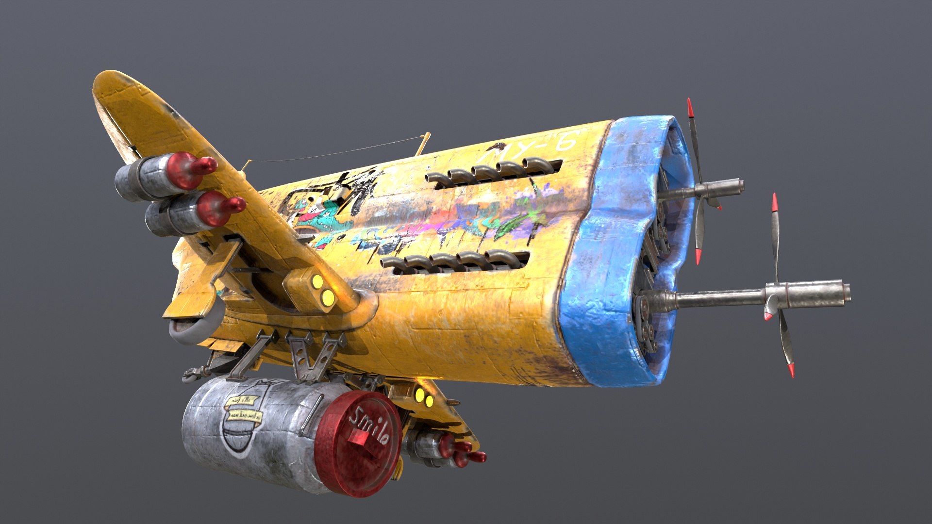 Stylized realistic yellow airplane 3D model https://p.turbosquid.com/ts-thumb/Mg/Pcj60p/tW/10/jpg/1691849181/1920x1080/fit_q87/3e85745dd1a739a787ed178fb10716de8f332d4d/10.jpg