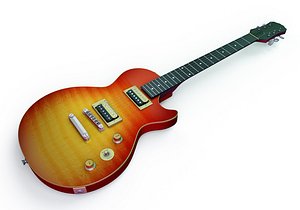 electric guitar detailed model