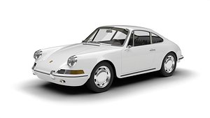 3D Porsche 911 1964 3d model