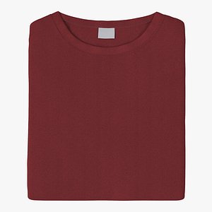 Folded TShirt Red
