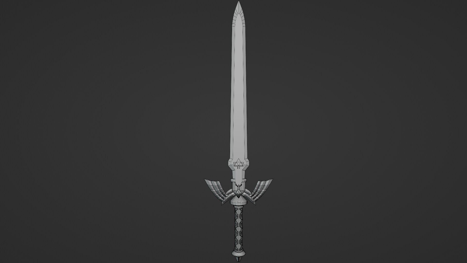 3D Master Sword The Legend Of Zelda Model - TurboSquid 2281251