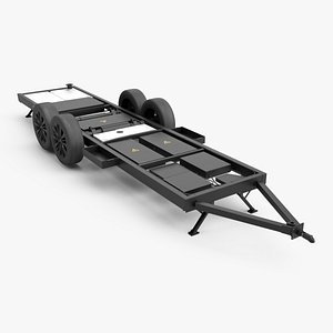 Lightship AE1 EV Travel Trailer Chassis 3D model