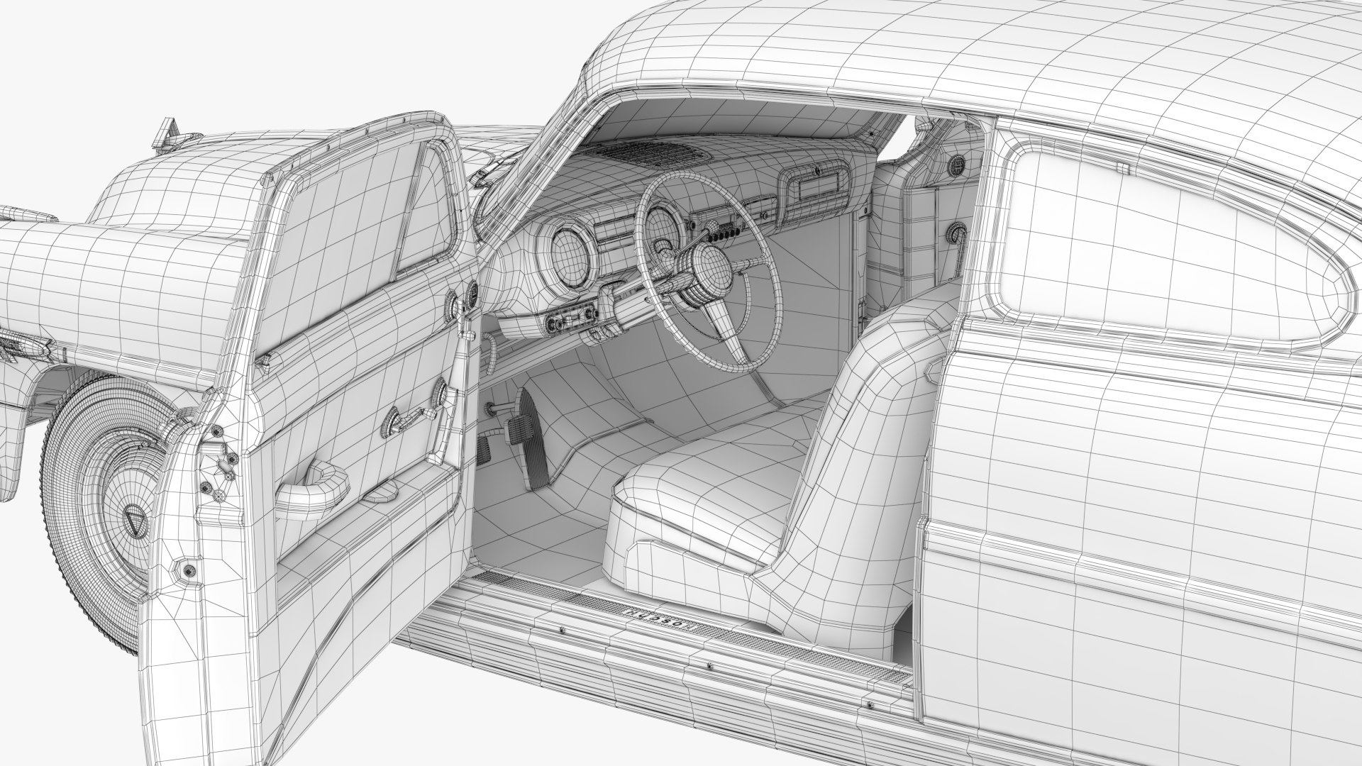Hudson Hornet 1952 Coupe model https://p.turbosquid.com/ts-thumb/Mg/dclINn/dA/wireframe_04/jpg/1756730032/1920x1080/fit_q87/b5e3ef5ce8aeaaef079ee717c9b001bf56f24e01/wireframe_04.jpg