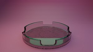 3D model ashtray