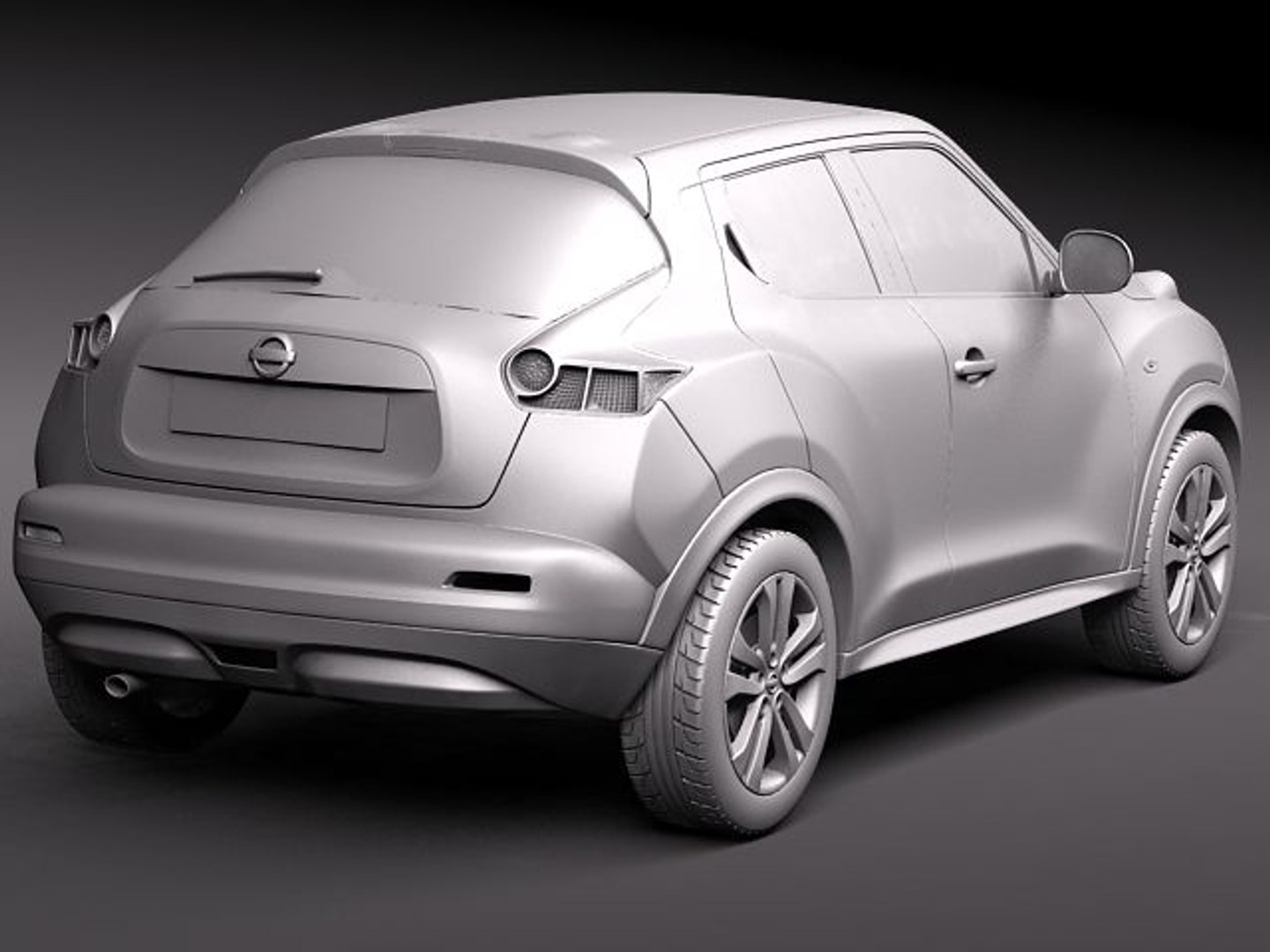 3d nissan juke 2011 suv model