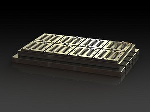 3D CNC Machine Fixture for Slot Nut Plate