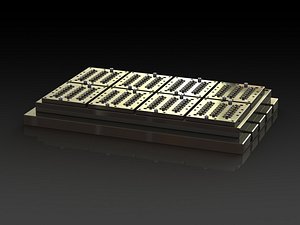 CNC Machine Fixture for Slot Nut Plate