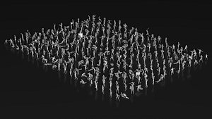 LP People 09 Riots 3D model