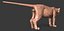Fully Detailed Mountain Lion Puma Cougar Zbrush Sculpt 3D model