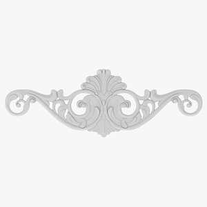 Cartouche Ornament 010 3D model