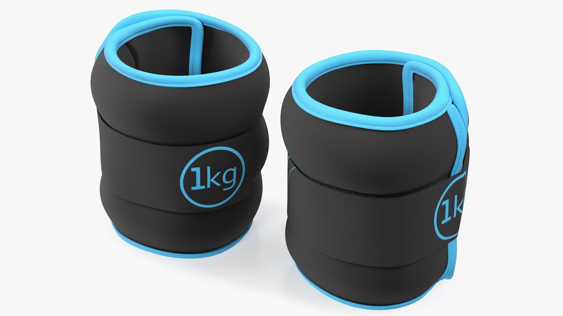 Adjustable Wrist and Ankle Weights 3D model preview