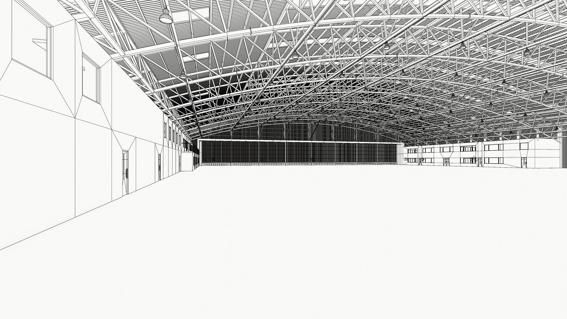 3D Airplane Hangar Interior 8b model https://p.turbosquid.com/ts-thumb/Mg/lyWrsp/BH/w0010/jpg/1626965477/1920x1080/fit_q87/f074cd6fe420079bd890dc7d39528ab753e70ad1/w0010.jpg